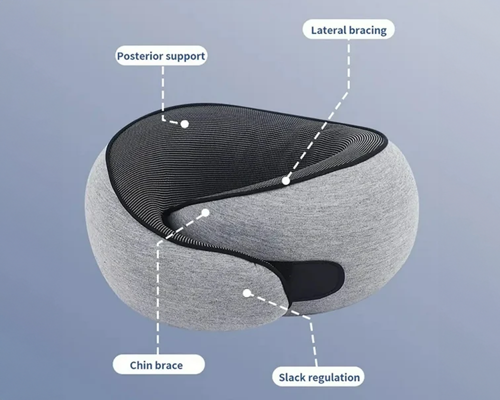 Memory Foam Travel Pillow