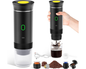 Portable Rechargeable Electric Espresso Machine Car Coffee Maker