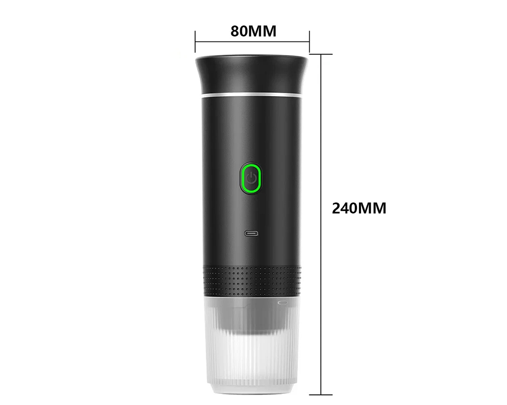 Portable Rechargeable Electric Espresso Machine Car Coffee Maker