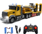 Remote Control Construction Truck with Lights, Sounds & Road Roller