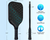 Pickle Ball Set with 4 Rackets + 4 Balls