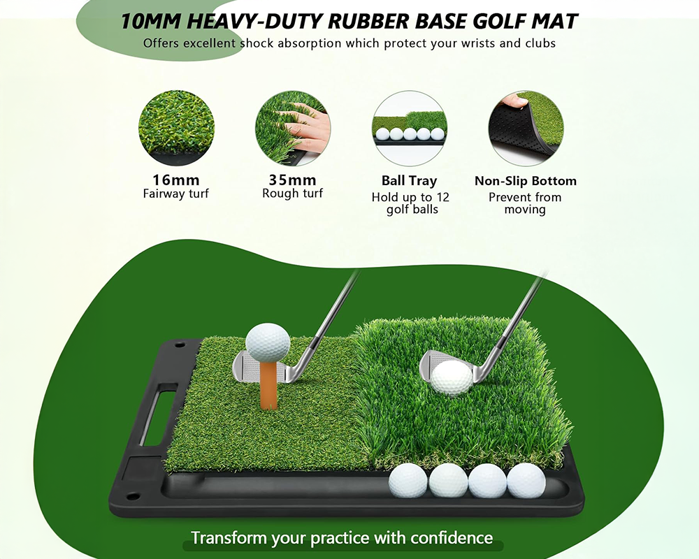 Golf Practice Net 3m 10x7ft Golf Hitting Net for Indoor & Outdoor Swing Training