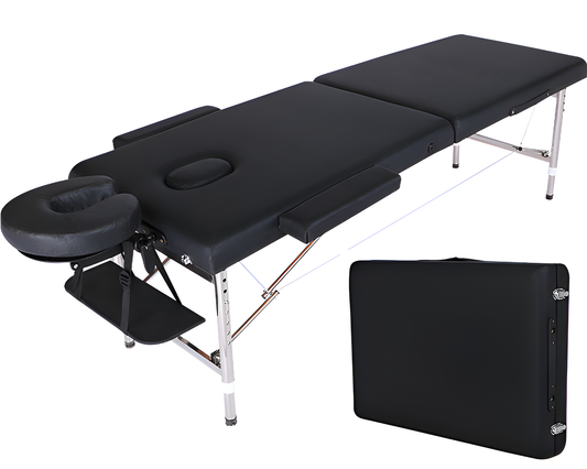 Foldable Massage Table - Adjustable & Portable Use