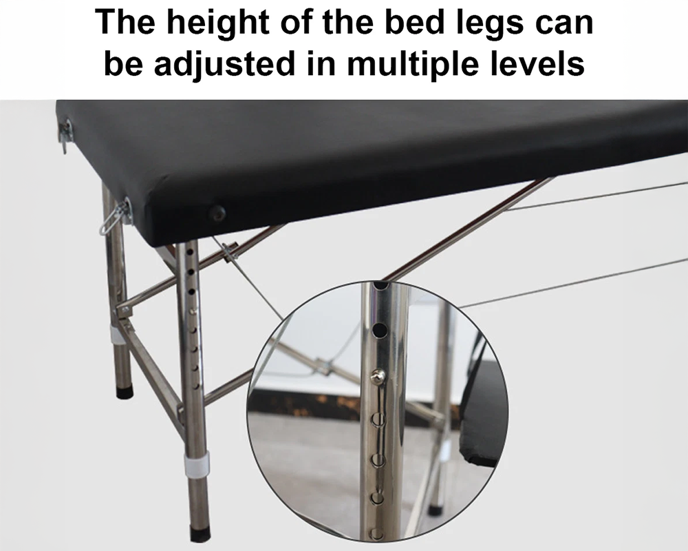 Foldable Massage Table – Adjustable & Portable Use