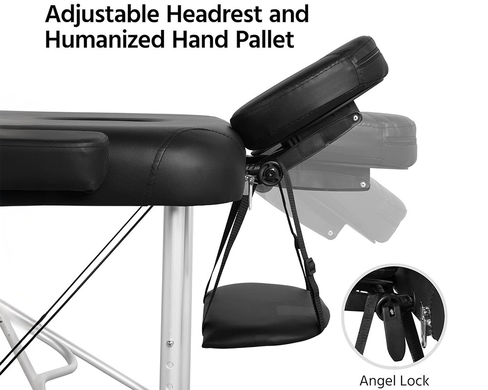 Foldable Massage Table – Adjustable & Portable Use