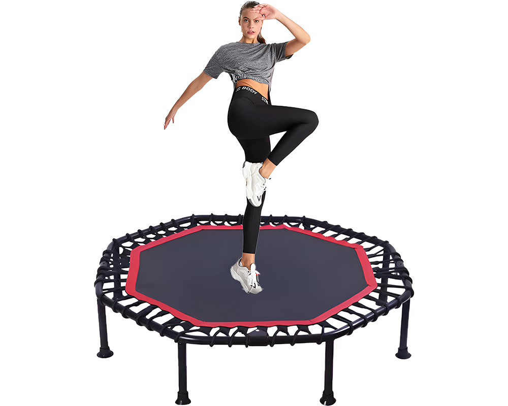 42'' Mini Trampoline Rebounder Compact and Durable Fitness Equipment
