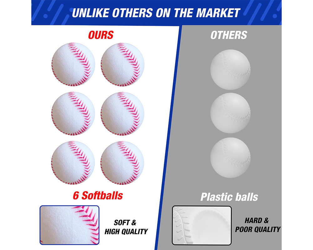 Baseball Set for Kids – 3-in-1 Baseball Set for Kids with Launcher