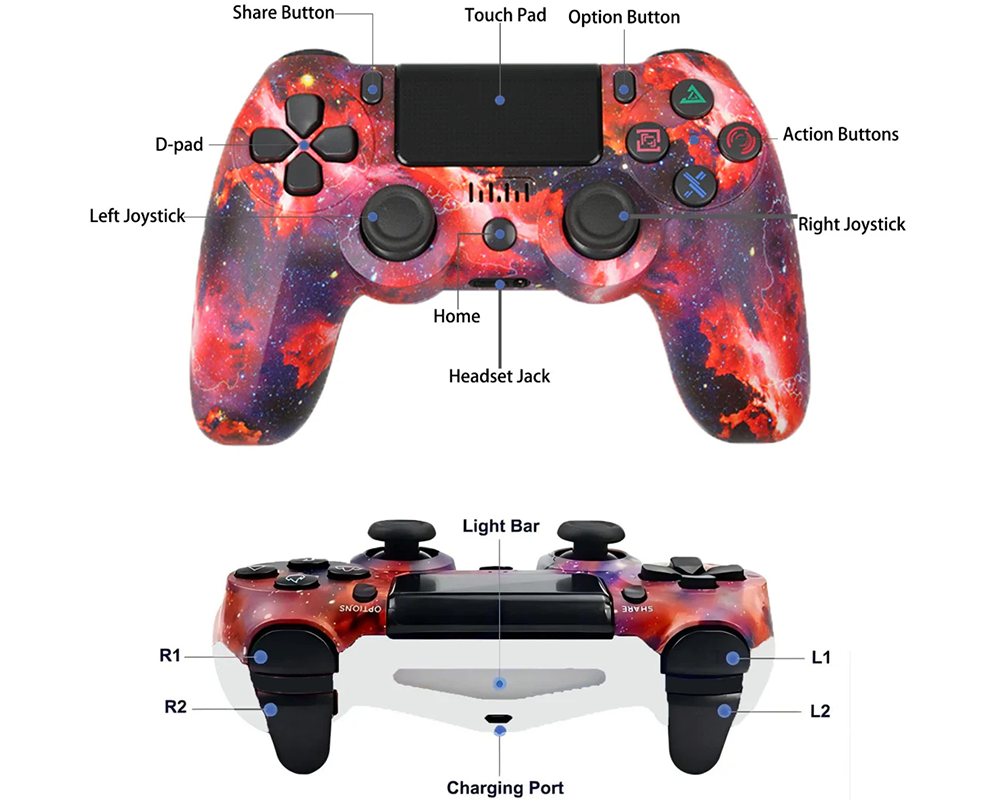 Wireless PS4 Controller