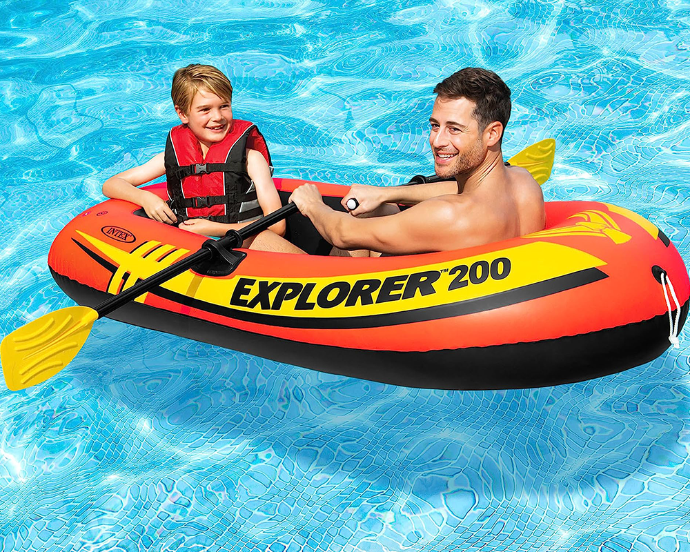 Inflatable Kayak Boat Set