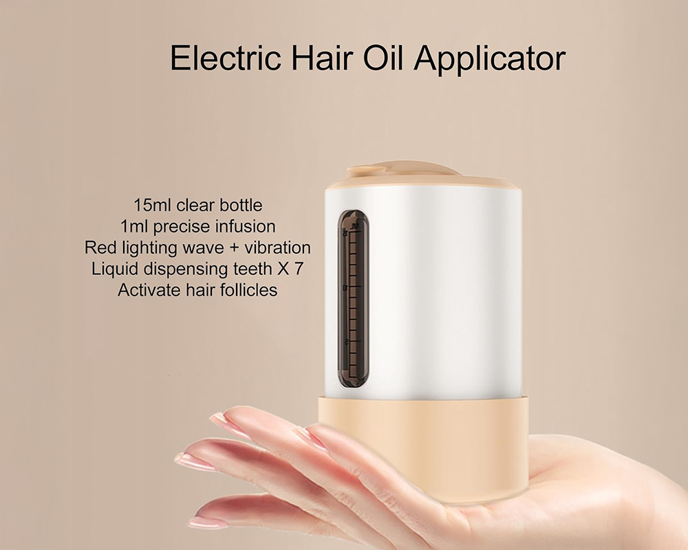Electric Hair Oil Applicator Scalp Massager