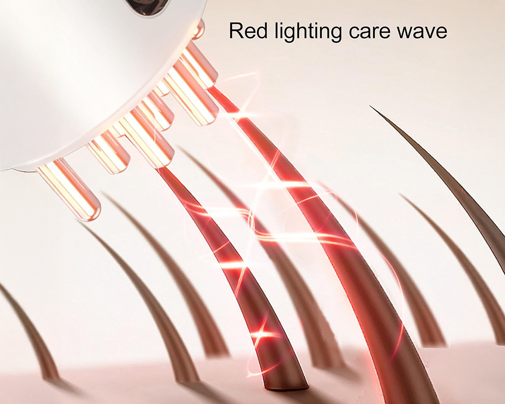 Electric Hair Oil Applicator Scalp Massager