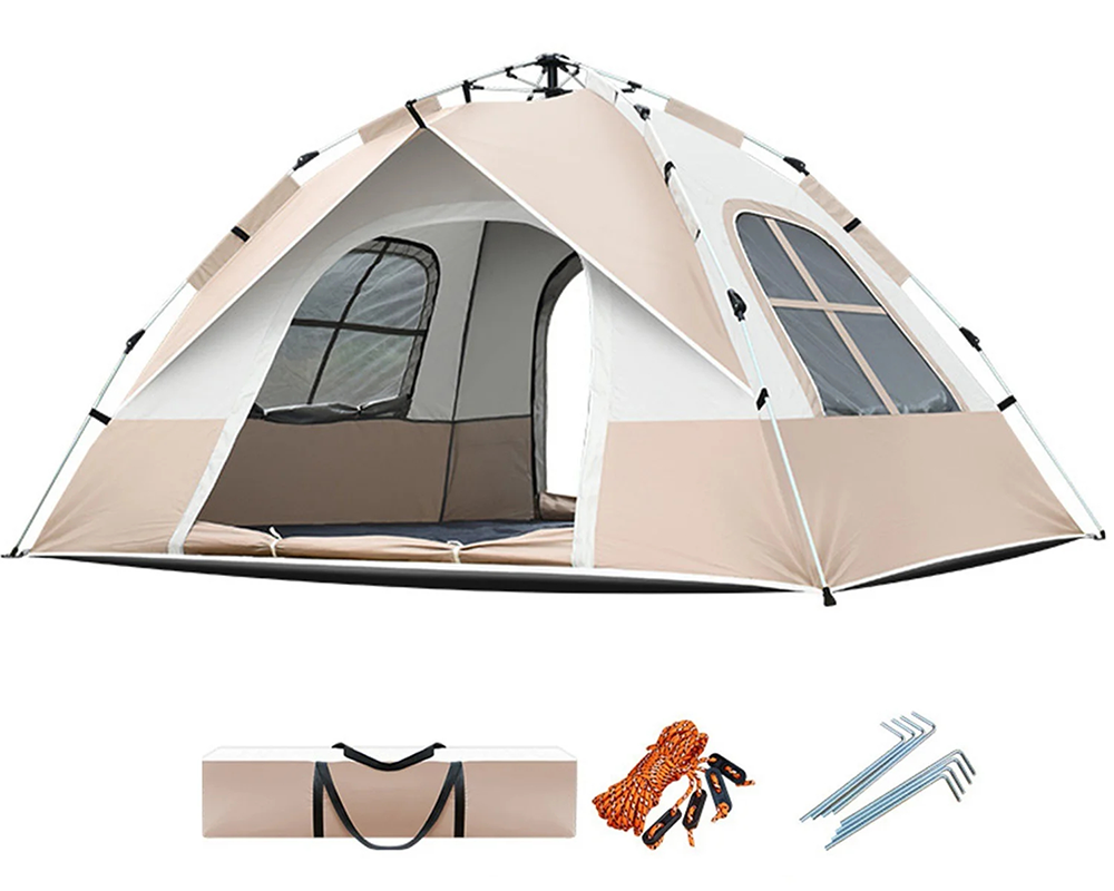 Camping Tent Outdoor Camping Hiking Tent 3-4 Person