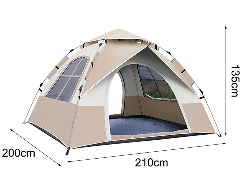 Camping Tent Outdoor Camping Hiking Tent 3-4 Person