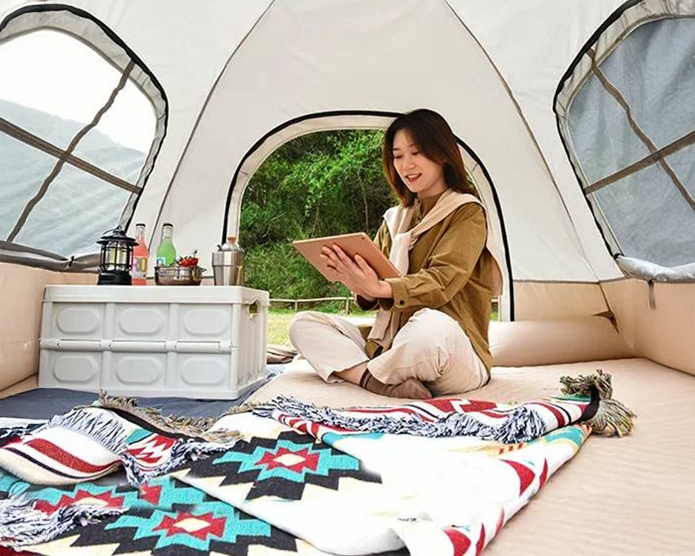 Camping Tent Outdoor Camping Hiking Tent 3-4 Person