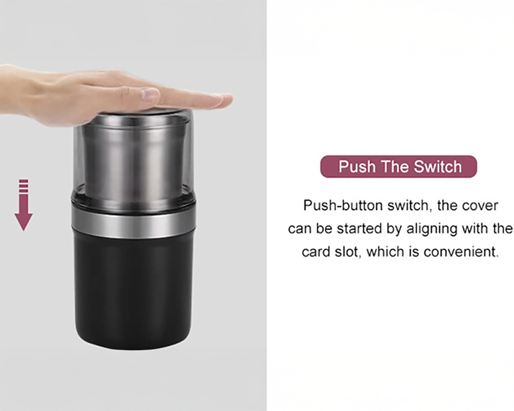 Electric Coffee Grinder for Beans, Herbs, Spices, Espresso