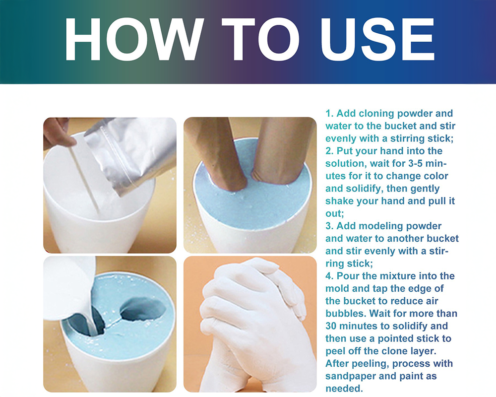 Hand Casting Molding Kit