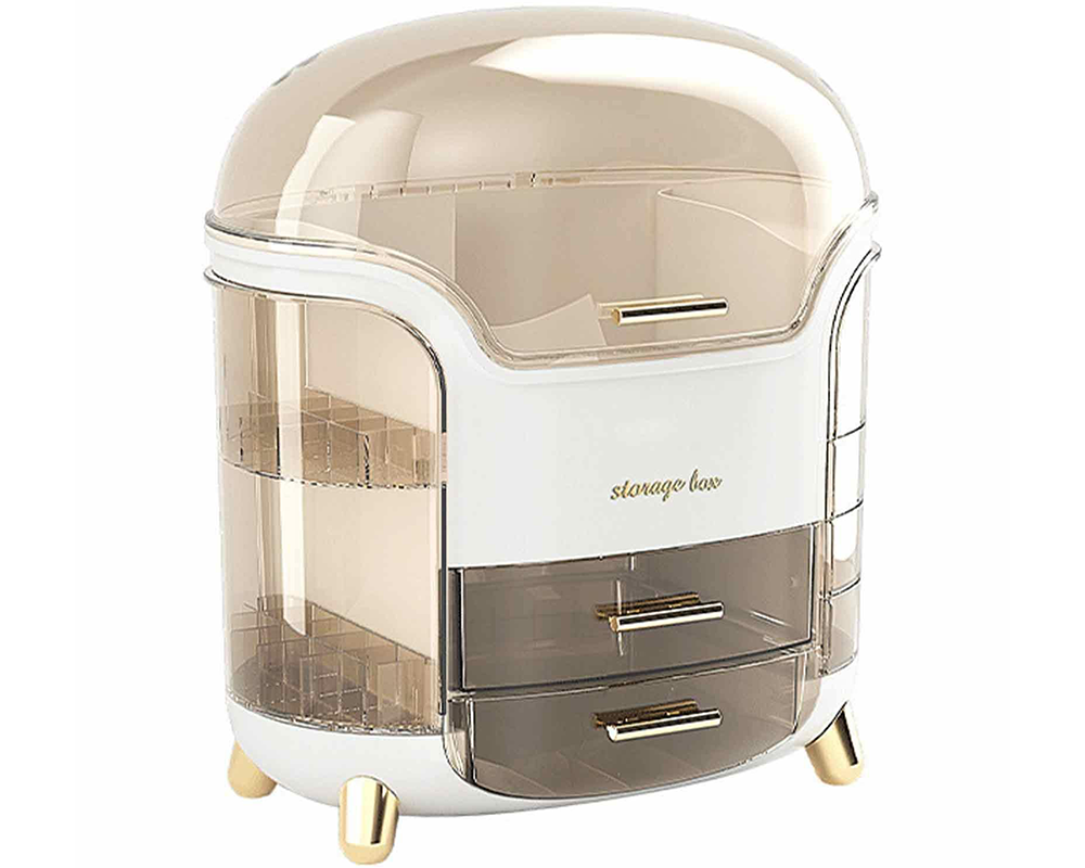 MakeUp Case Makeup Box Dustproof Cosmetic Storage Box Organiser