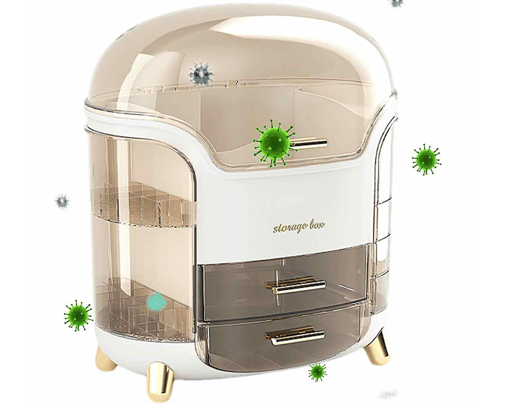 MakeUp Case Makeup Box Dustproof Cosmetic Storage Box Organiser