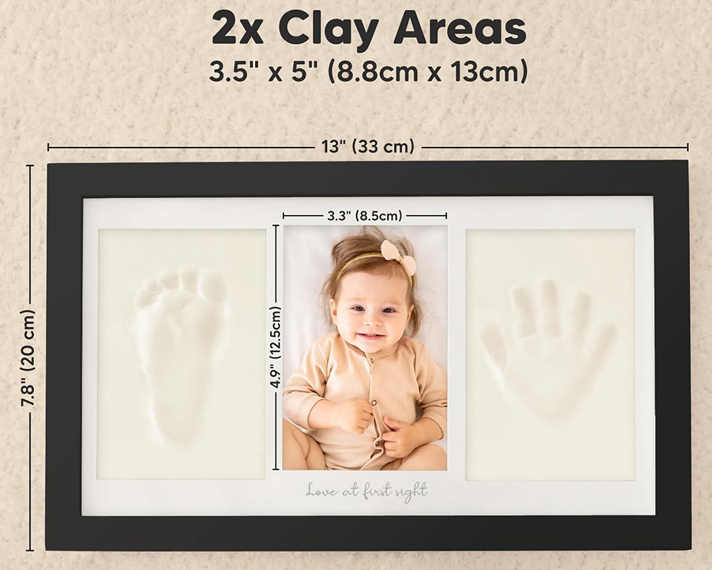 Baby Footprint and Handprint Memory Kit