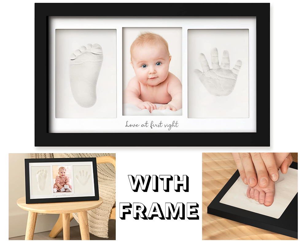 Baby Footprint and Handprint Memory Kit