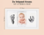 Baby Hand and Footprint Kit Boy, Girl - No Mess Ink Pad for Handprint, Clean Touch Dog Paw Print Kit