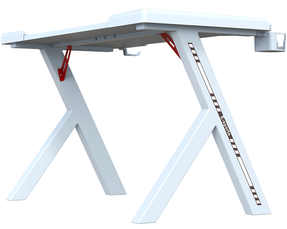 Gaming Desk Computer Desks Table Study Home Ofiice Rgb Led Light 120cm