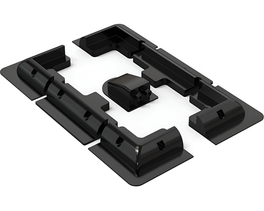 Solar Panel Mounting Bracket Kit – Heavy Duty Solar Panel Mounts for RVs