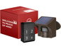 Solar Powered Wireless Driveway Alarm Motion Sensor System