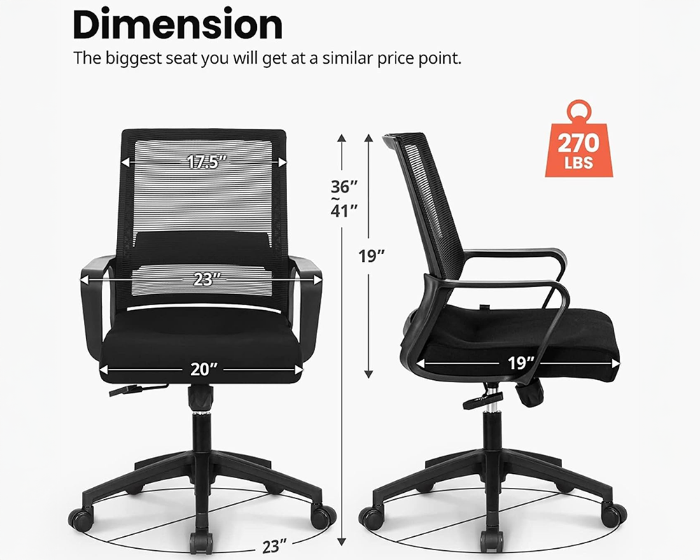 Ergonomic Office Chair, Computer Chair