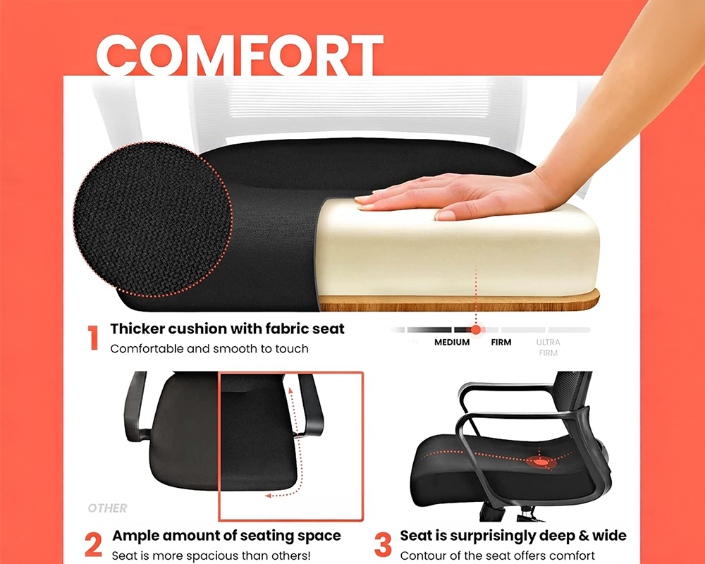 Ergonomic Office Chair, Computer Chair