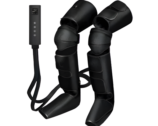 Leg Massager with Heat - Air Compression Leg Massager for Circulation & Pain Relief