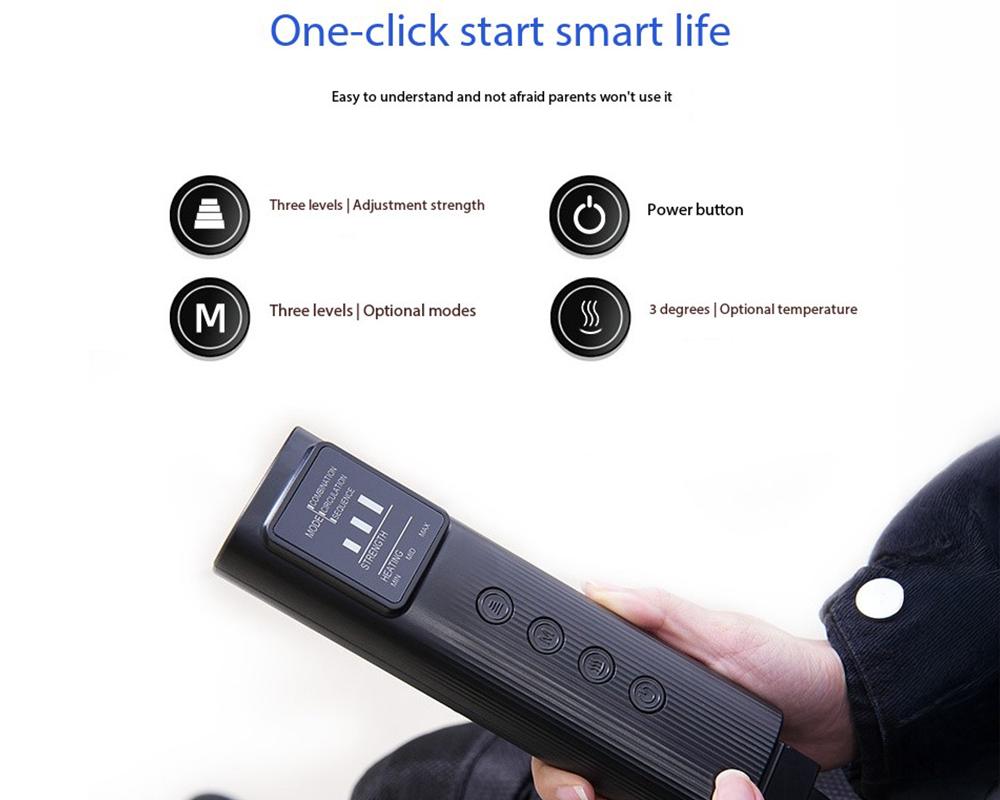 Leg Massager with Heat - Air Compression Leg Massager for Circulation & Pain Relief