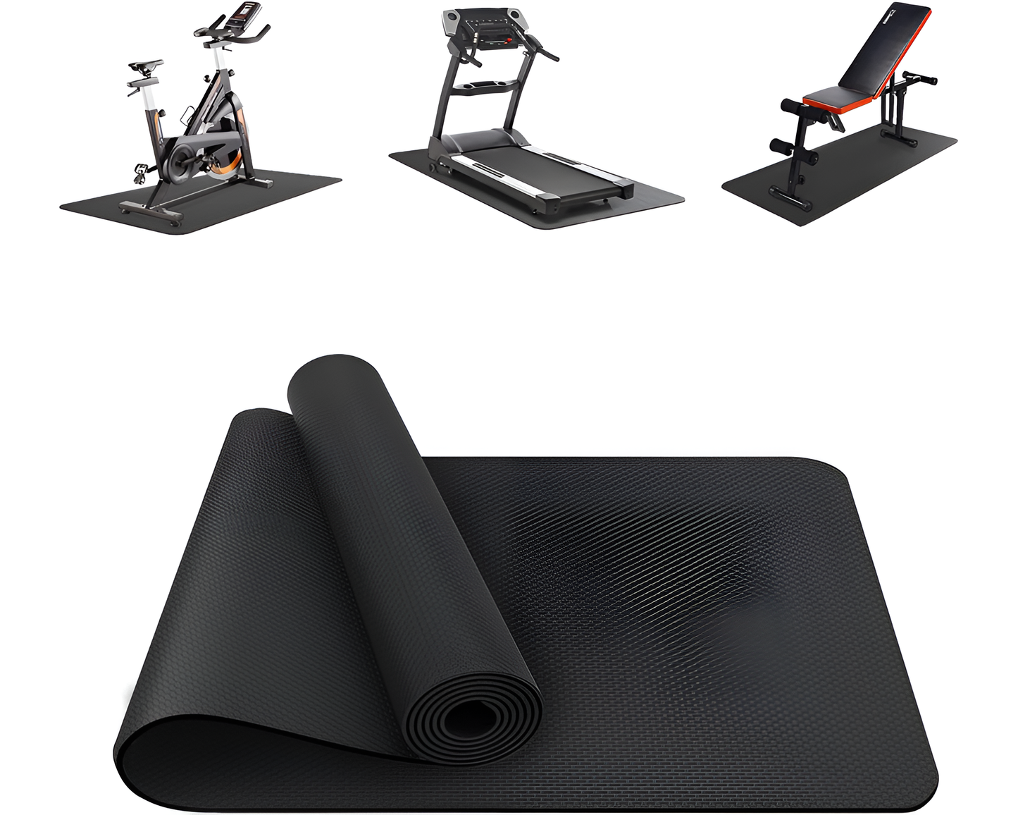Treadmill Mat – Heavy-Duty Protective Floor Mat (75 x 180 cm)