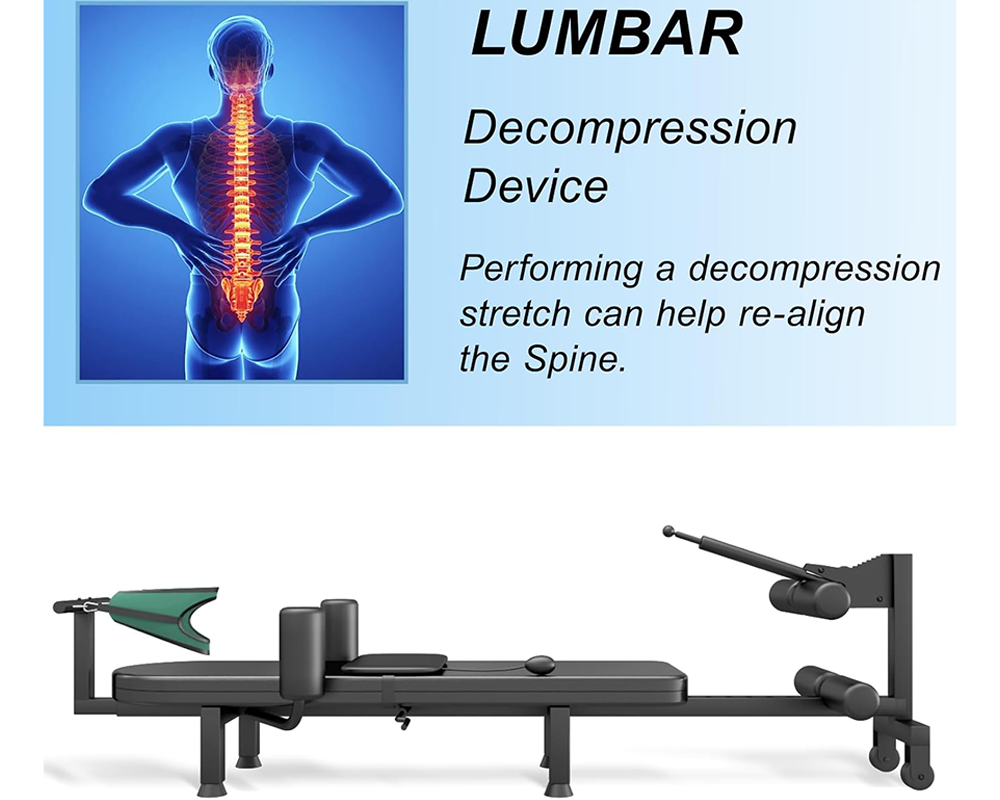 Full Body Traction Bed Portable Cervical and Lumbar Traction Table