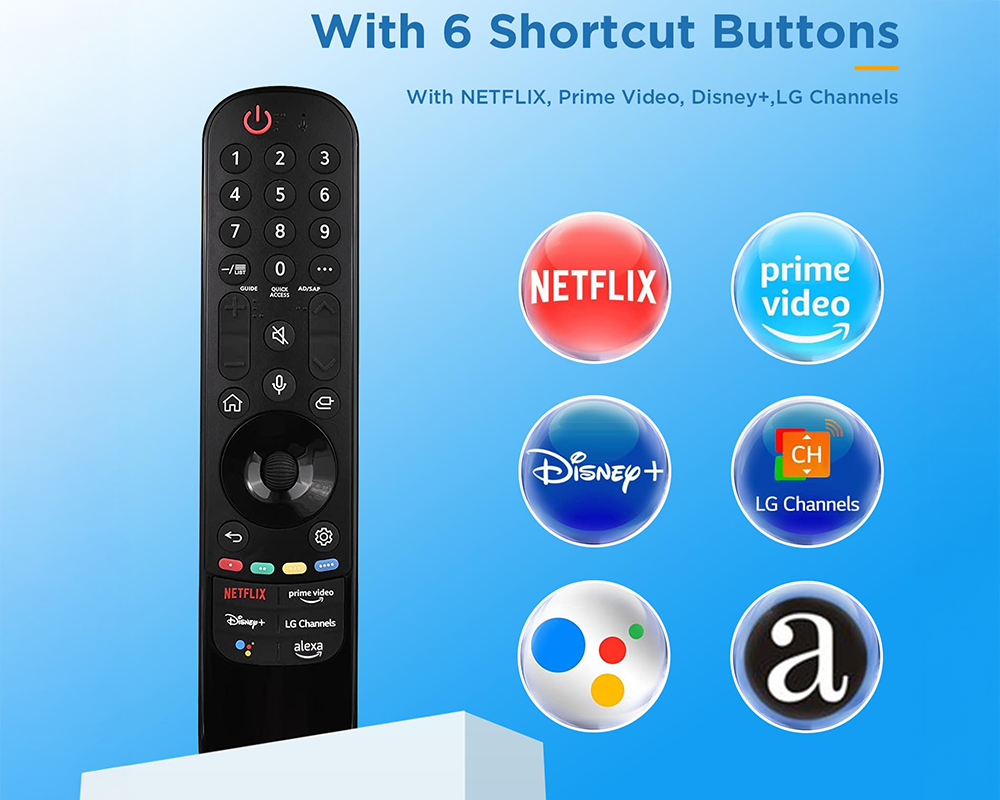 Replacement LG TV Remote