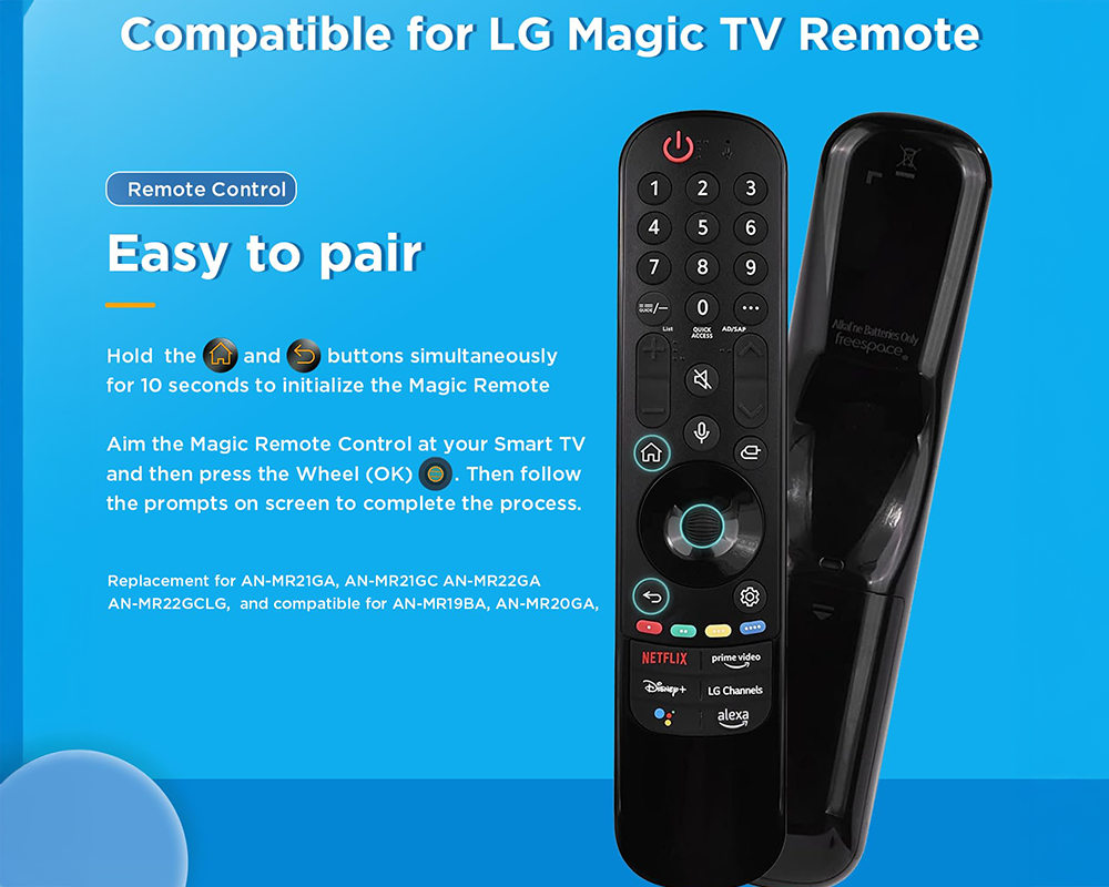 Replacement LG TV Remote