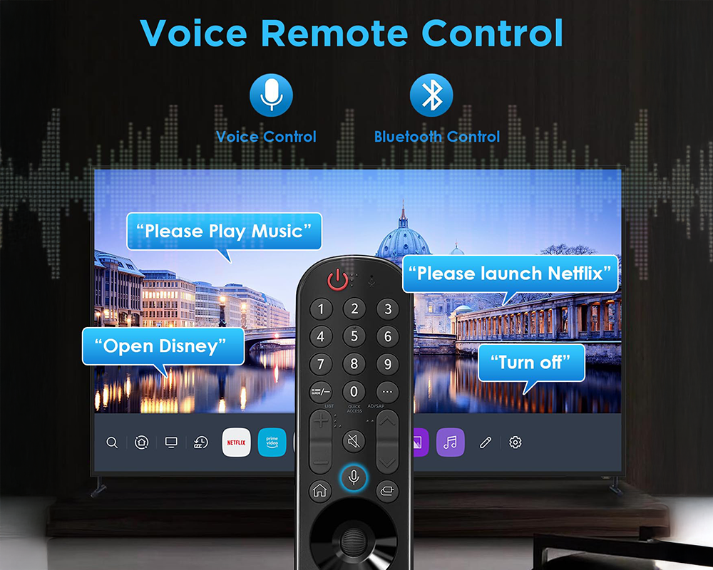 Replacement LG TV Remote