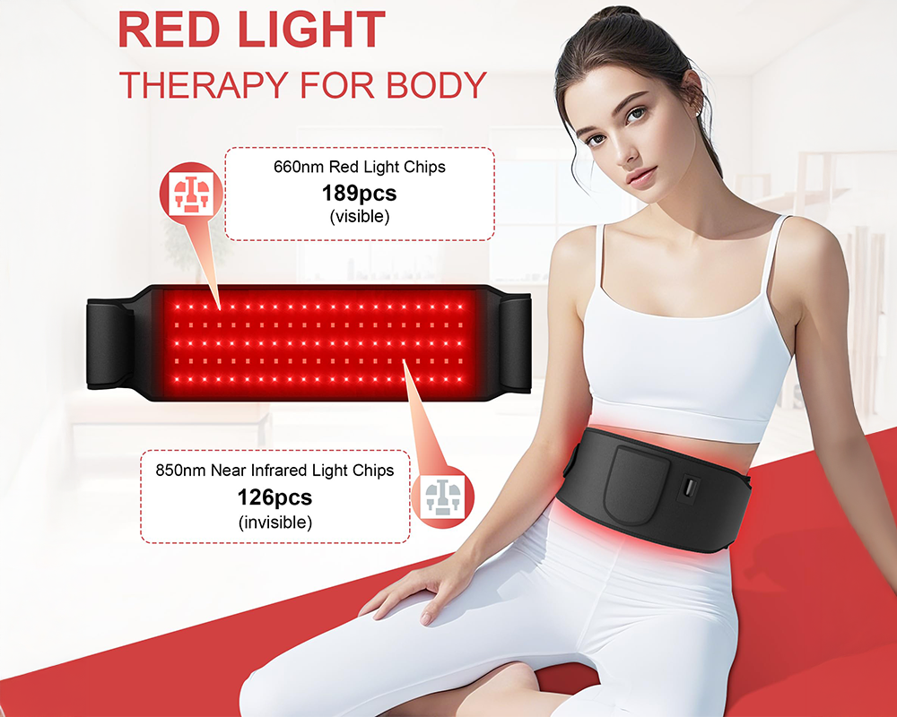 Red Light Therapy for Pain Relief – Infrared Belt Red Light Therapy