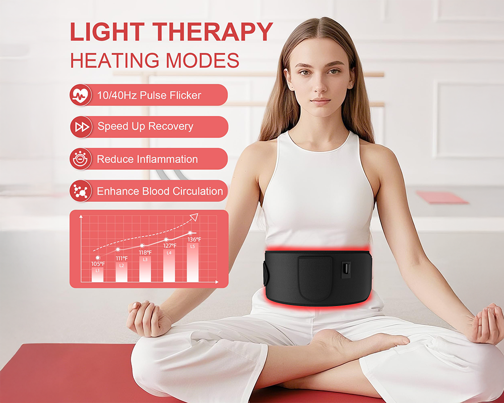 Red Light Therapy for Pain Relief – Infrared Belt Red Light Therapy
