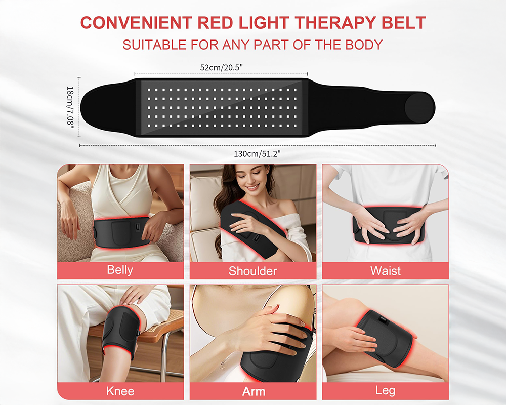 Red Light Therapy for Pain Relief – Infrared Belt Red Light Therapy