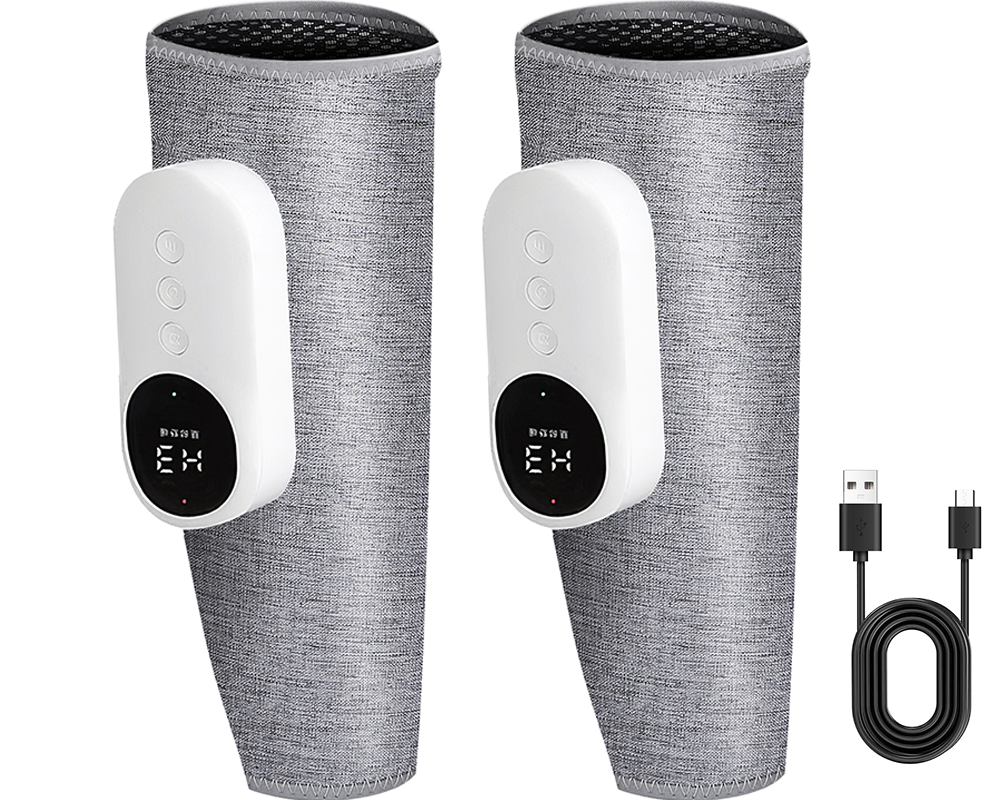 Leg Massager with Heat – Air Compression Leg Massager for Circulation & Pain Relief