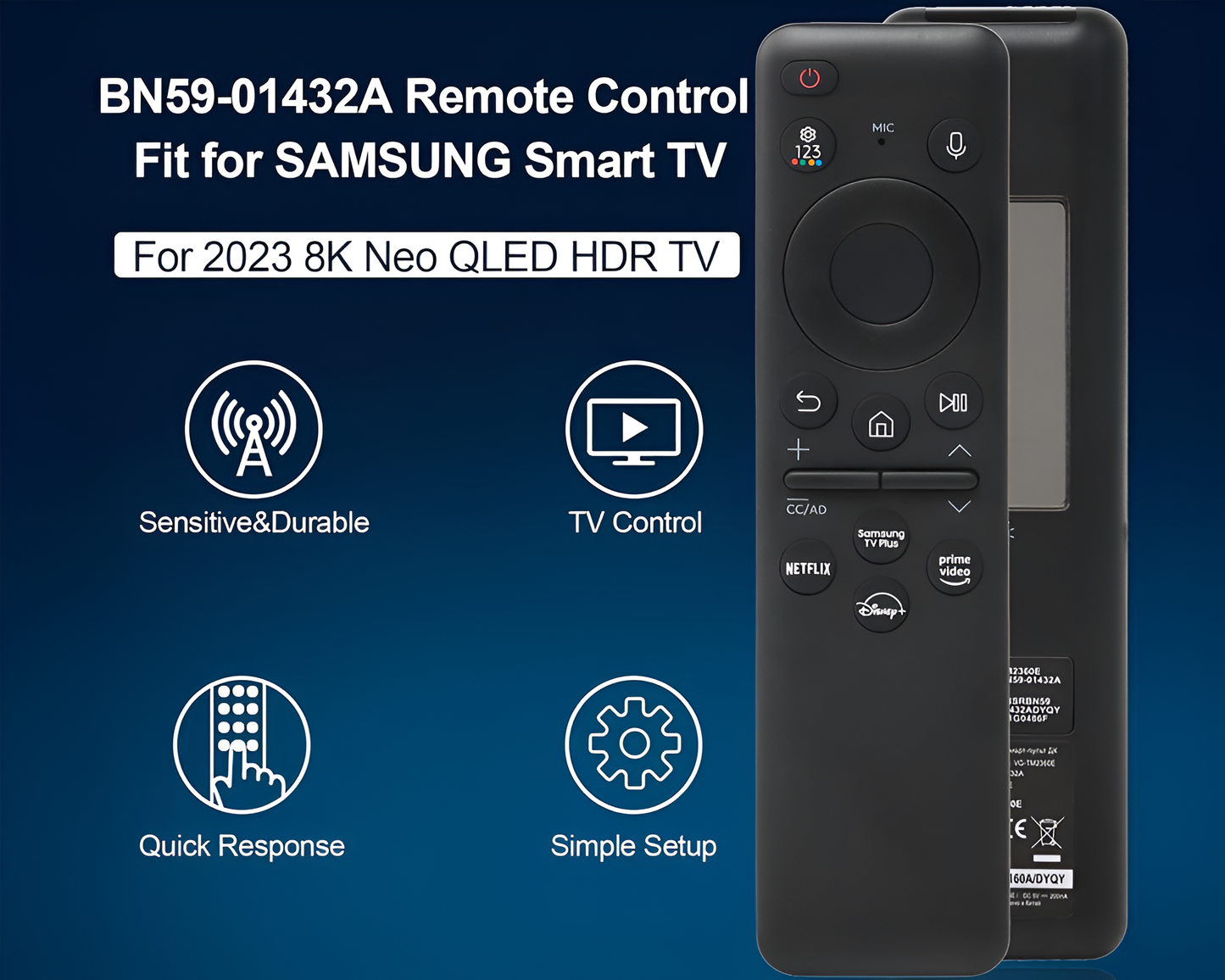 Samsung TV Remote Replacement