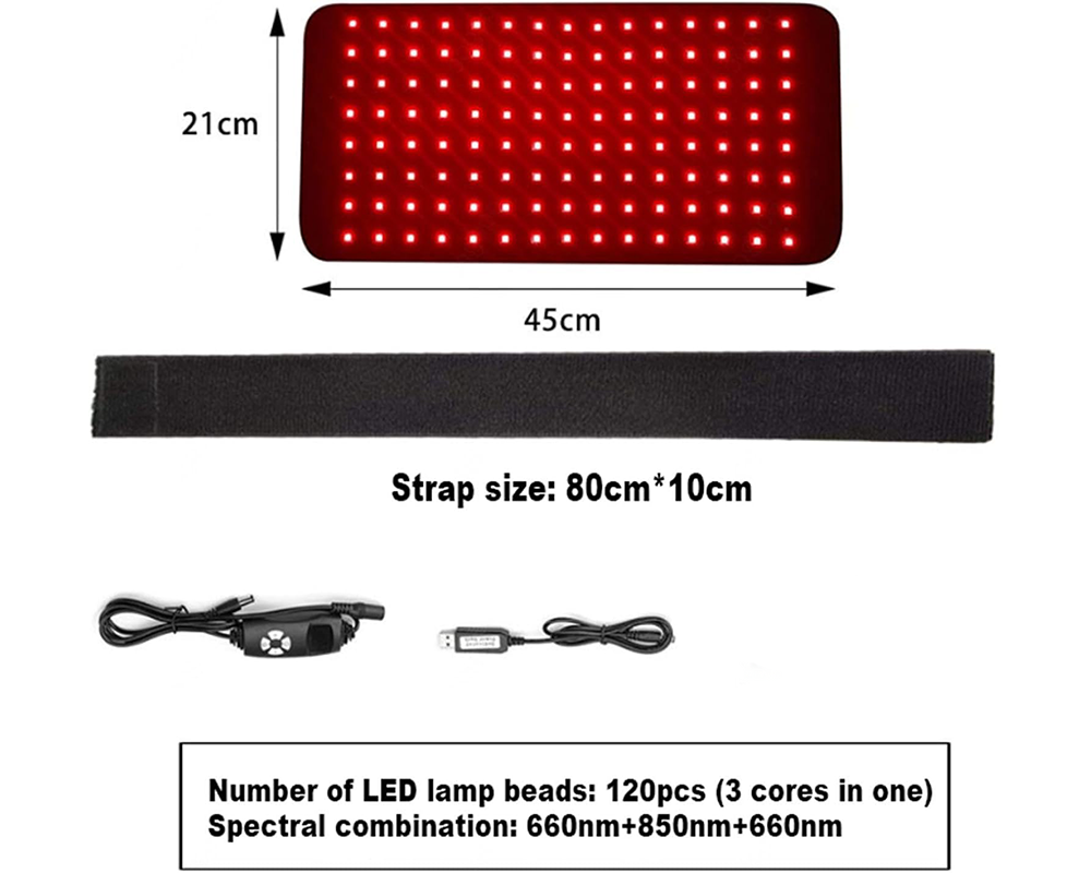 Red Light Therapy Wrap Belt – Pain Relief Red Light Therapy Wrap Belt