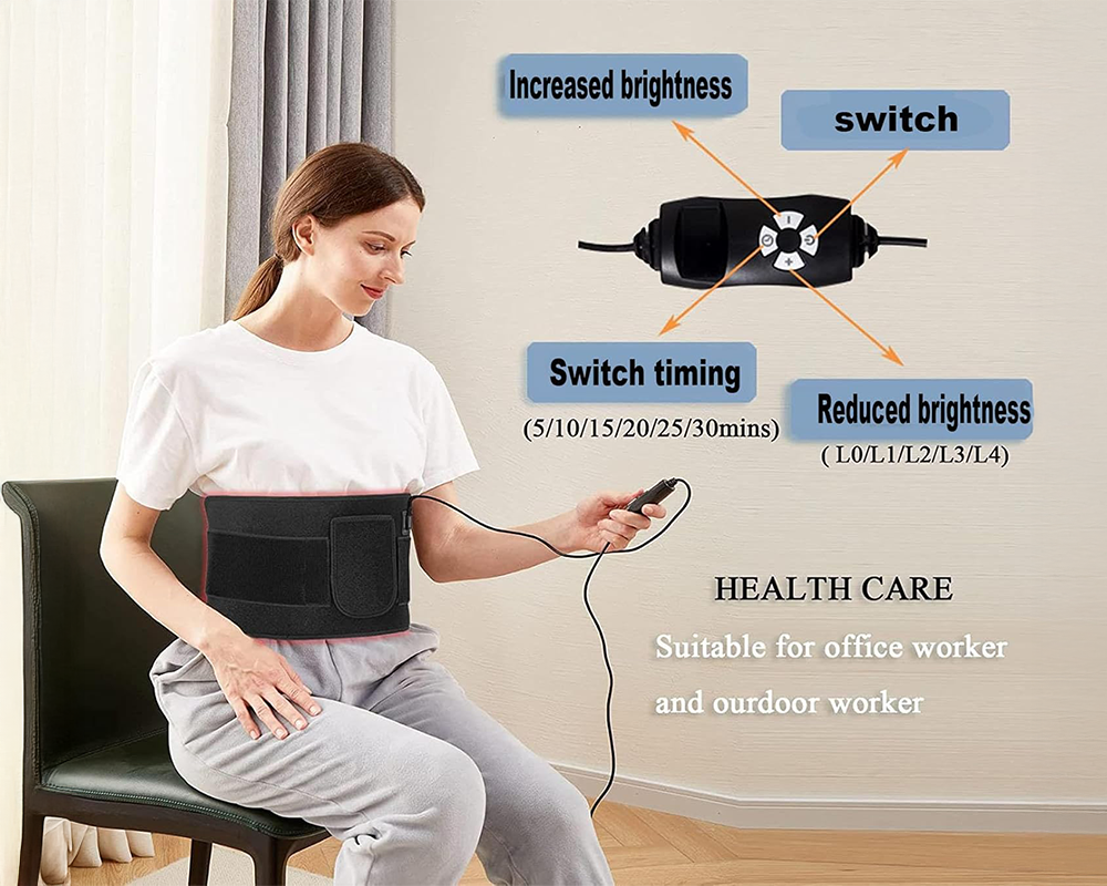 Red Light Therapy Wrap Belt – Pain Relief Red Light Therapy Wrap Belt