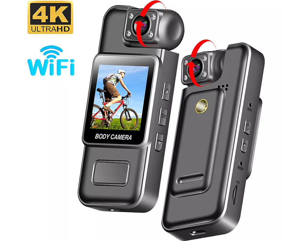 Body Camera WiFi HD Recorder – Night Vision Security Body Camera 1080P