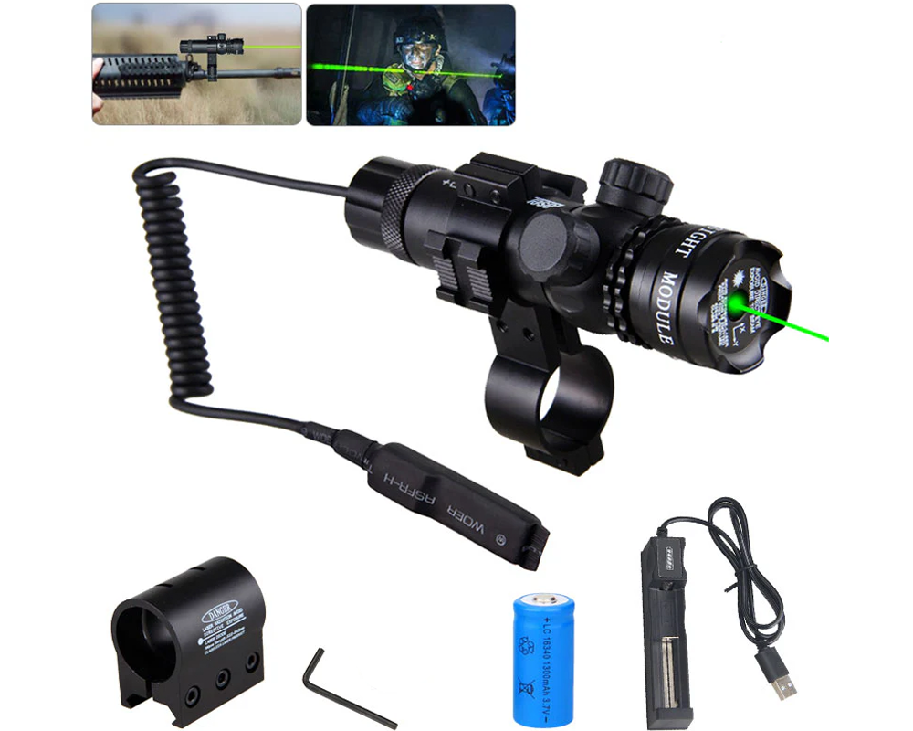 Green Laser Sight Tactical Scope – Rifle Dot Green Laser Sight 532nm