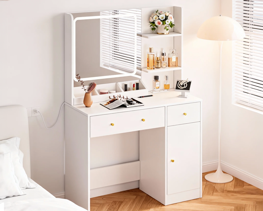Vanity Dressing Table with LED Lights