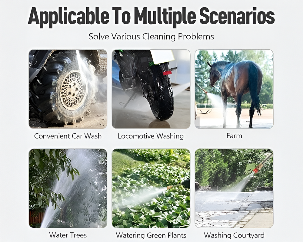 High Pressure Washer Gun Rechargeable