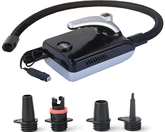 Inflatable SUP Electric Pump - High Pressure Quick Inflator for Paddleboard, Kayak, and Boat