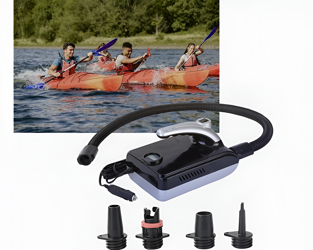 Electric SUP Pump 12V Digital Display Inflator for Paddle Board